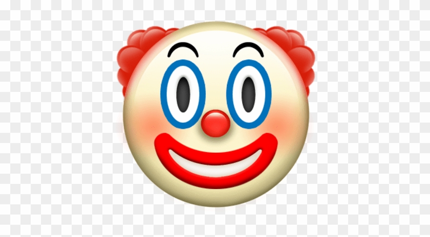 Clown Apple Emoji - Clown Emoji #649354