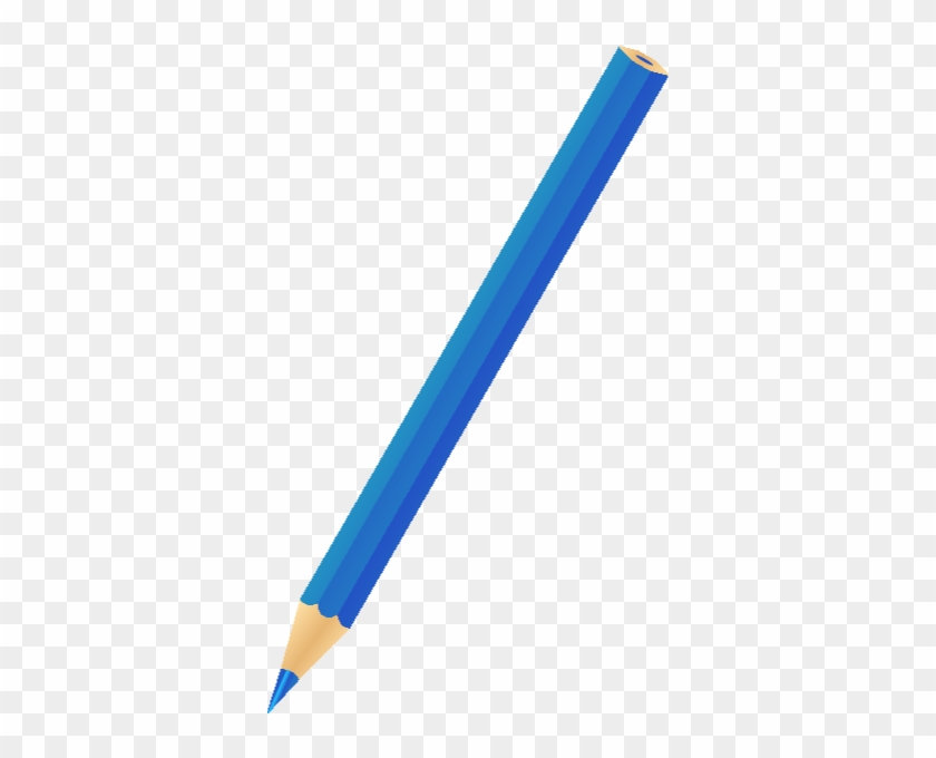 Color Pencil Blue - Library #649380