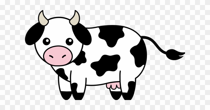 Cow Cartoon Clipart - Cow Clipart #649382