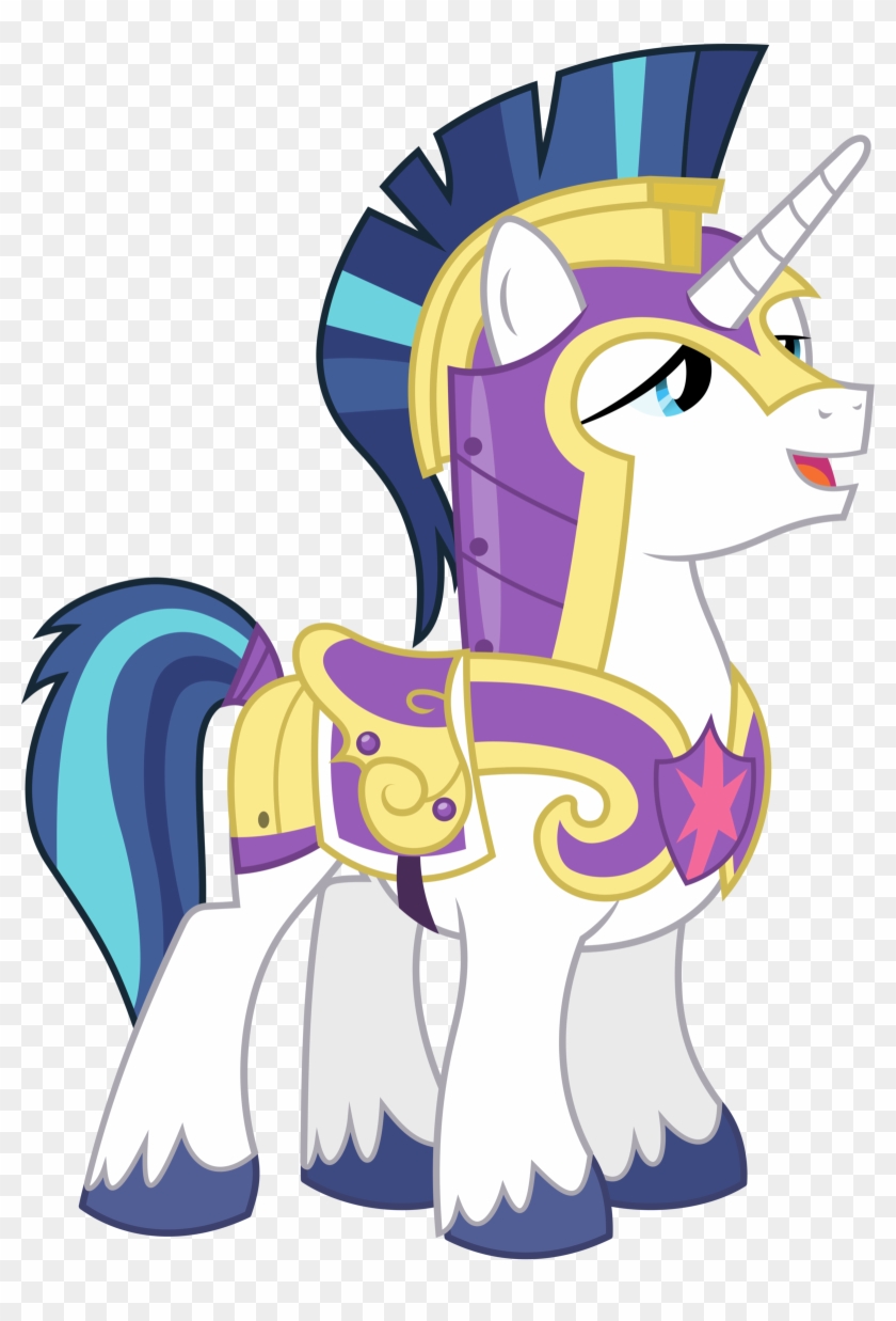 Coloring Pages Dazzling My Little Pony Shining Armor - Mlp Prince Shining Armor #649454