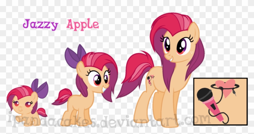 Jazzy Apple By Ipandacakes On Deviantart - Apple Bloom And Tender Taps #649480