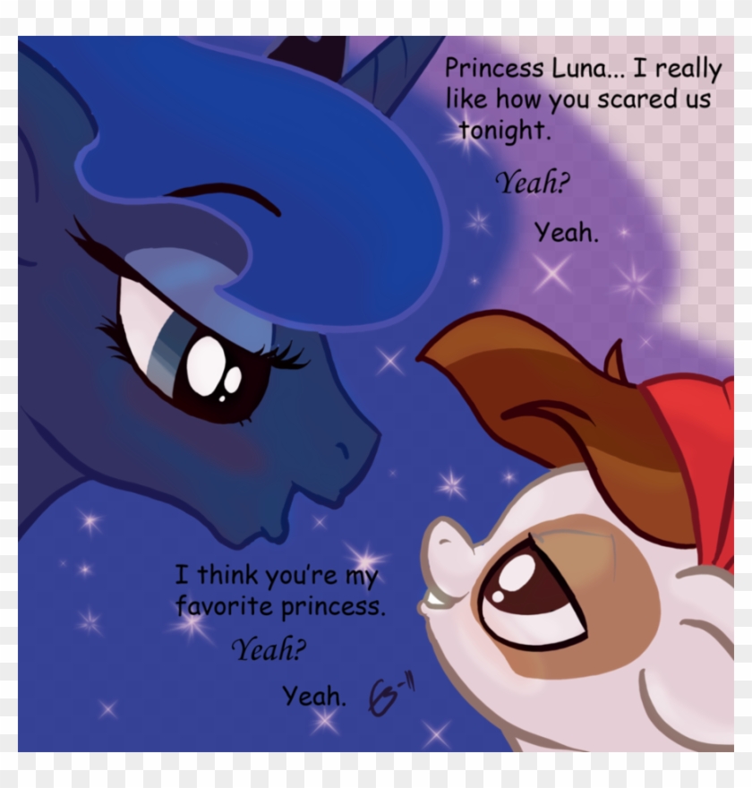 Luna X Pipsqueak By Gavalanche - Spike X Princess Luna #649522
