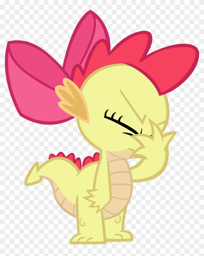 My Little Pony Spike And Applebloom - Apple Bloom The Dragon #649525