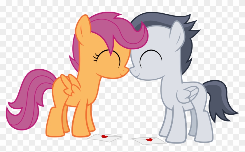 Scootaloo, Apple Bloom, And Sweetie Belle - My Little Pony Scootaloo In Love #649528