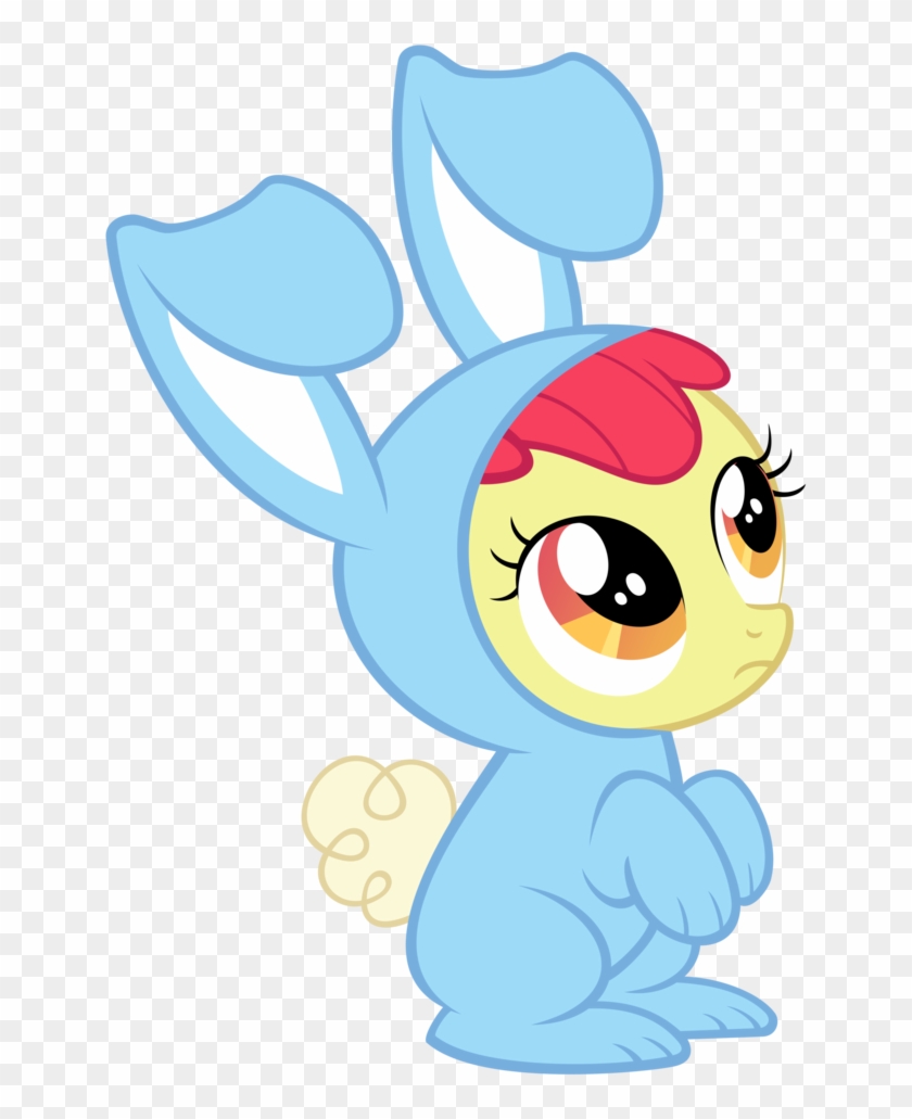 Tv My Leettle-å Puny - Mlp Apple Bloom As A Bunny #649547