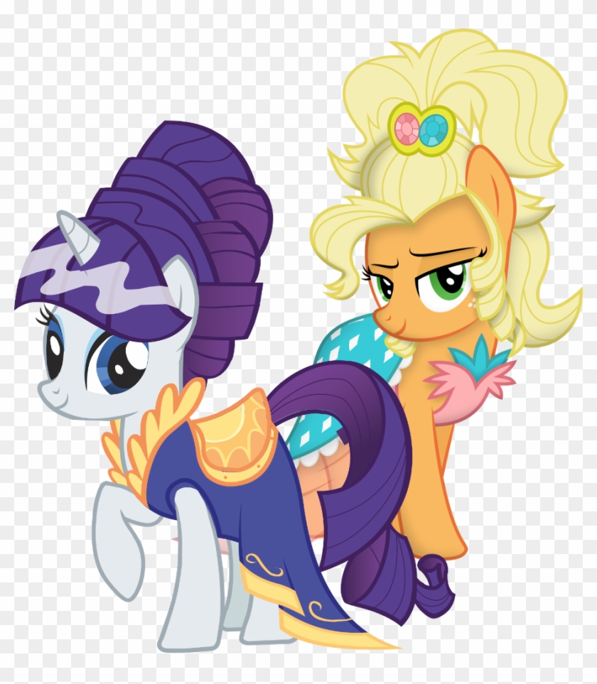 Rarity And Applejack/applejewel By Sbloom85 - Applejewel Applejack Mlp #649588