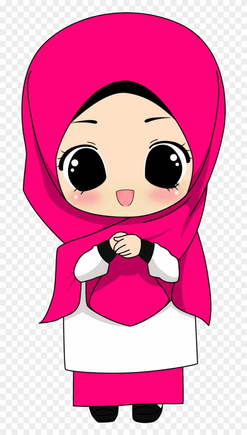 Muslim Islam Quran Hijab Cartoon Muslimah Cartoon Free Transparent Png Clipart Images Download
