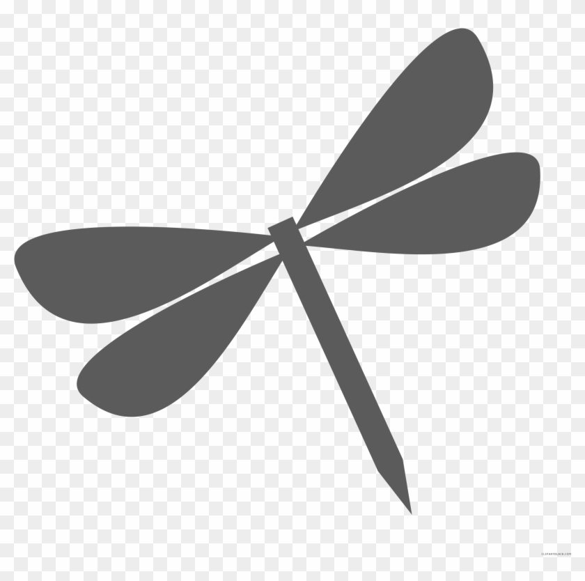 Dragonfly Animal Free Black White Clipart Images Clipartblack - Dragonfly Vector Png #649605