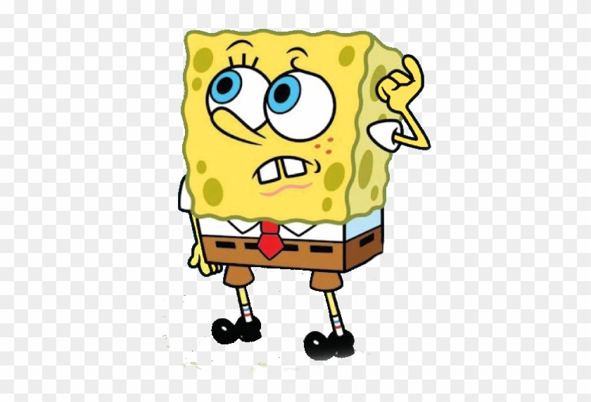 Spongebob Confused Confused Png Free Transparent Png Clipart