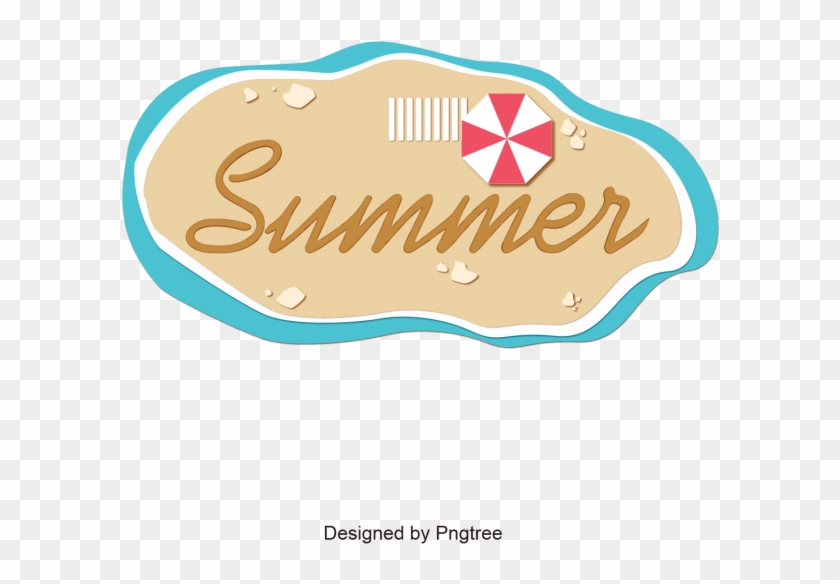 Summer Label, Summer, Vector Png And Vector - Vector Graphics #649731
