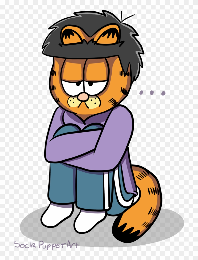 Garfield Ichimatsu By Sockpuppetart - Garfield #649747