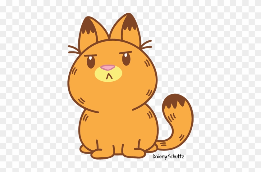 Chibi Garfield By Daieny - Garfield Kawaii #649782