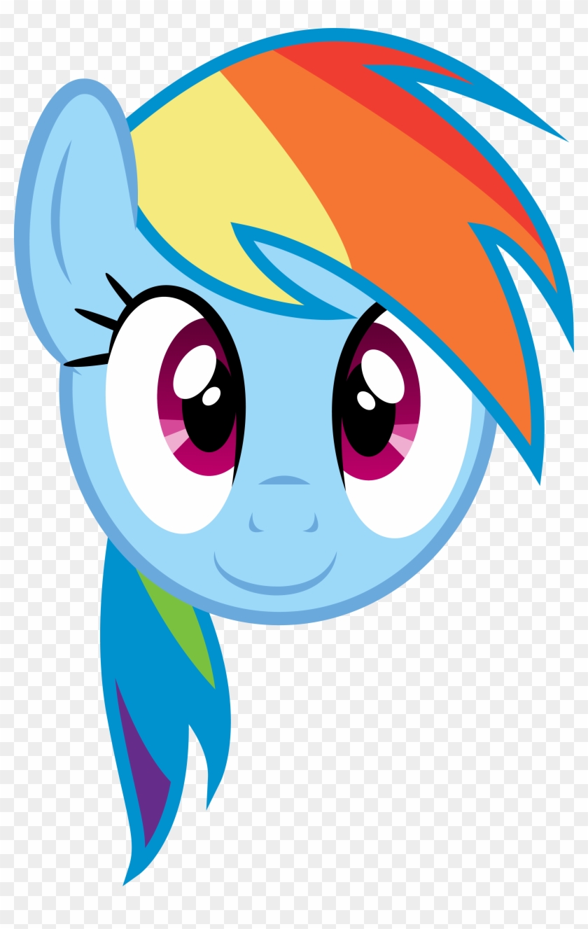 Rainbow Dash Face By Paulysentry Rainbow Dash Face - My Little Pony Rainbow Dash Face #649822
