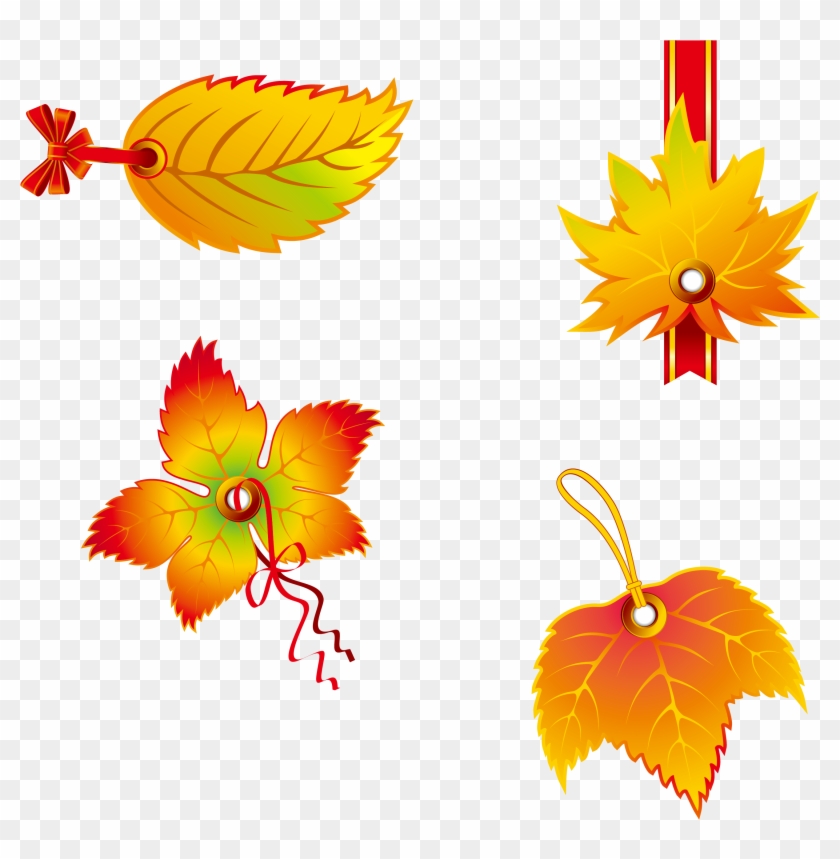 Autumn Leaf Color Euclidean Vector Clip Art - Vector Graphics #649829