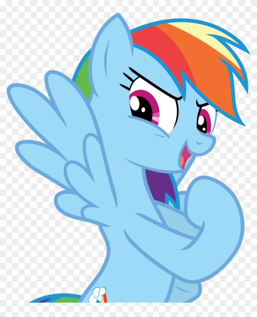 My Little Pony Rainbow Dash Flying Gif Download - Mlp Rainbow Dash Vector #649852