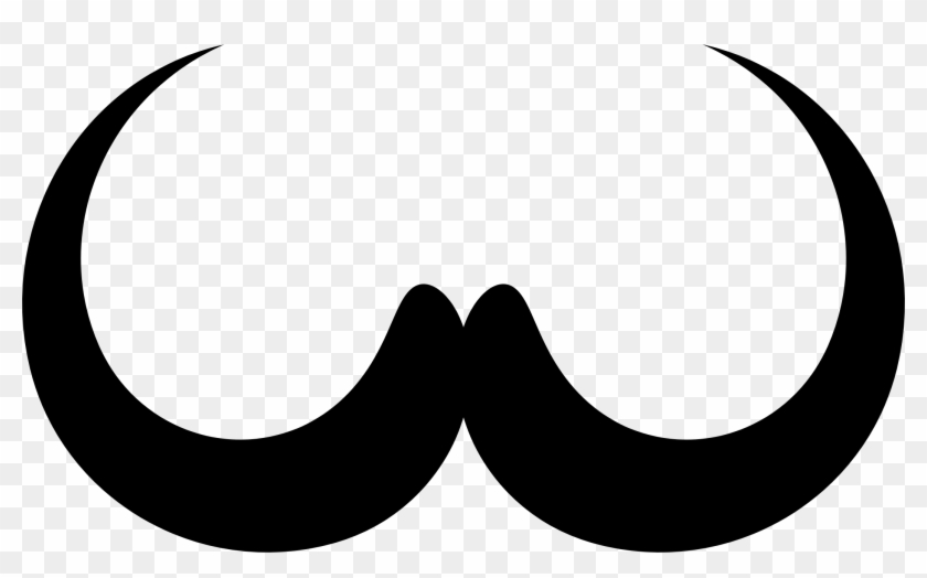 Mustache Silhouette - Mustache Silhouette #649925