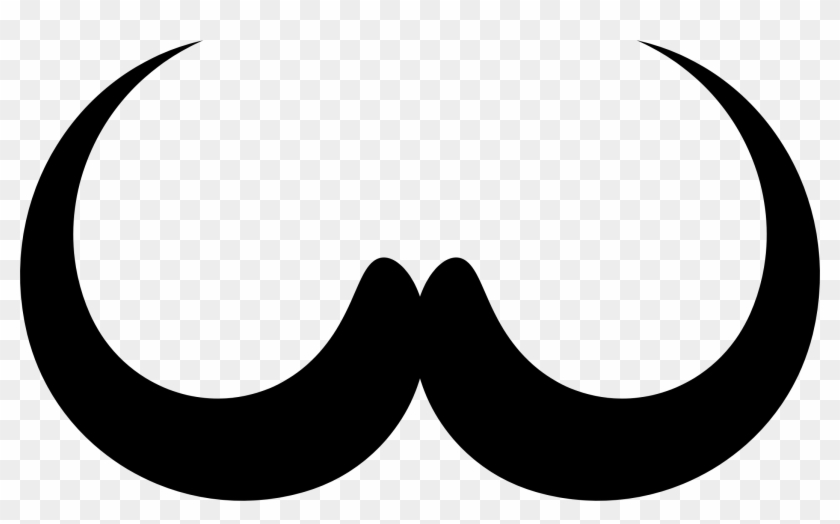 Mustache Silhouette - Mustache Silhouette #649925