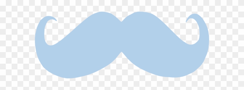 Mexican Mustache Clipart - Blue Mustache Transparent Background #649927