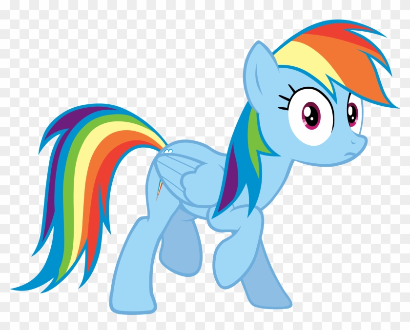 Rainbow Dash Vector 2 By Scrimpeh - Friendship Is Magic Rainbow Dash #649964