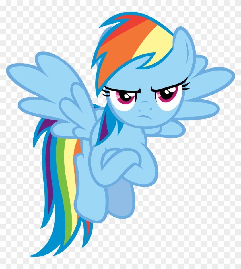 Rainbow Dash Vector [1] By Glessmlp - Cartoon #649982