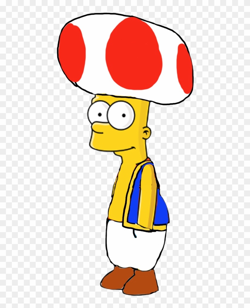 Bart Simpson As Toad By Darthraner83 - Bart Simpson And Milhouse Denvianart #650010