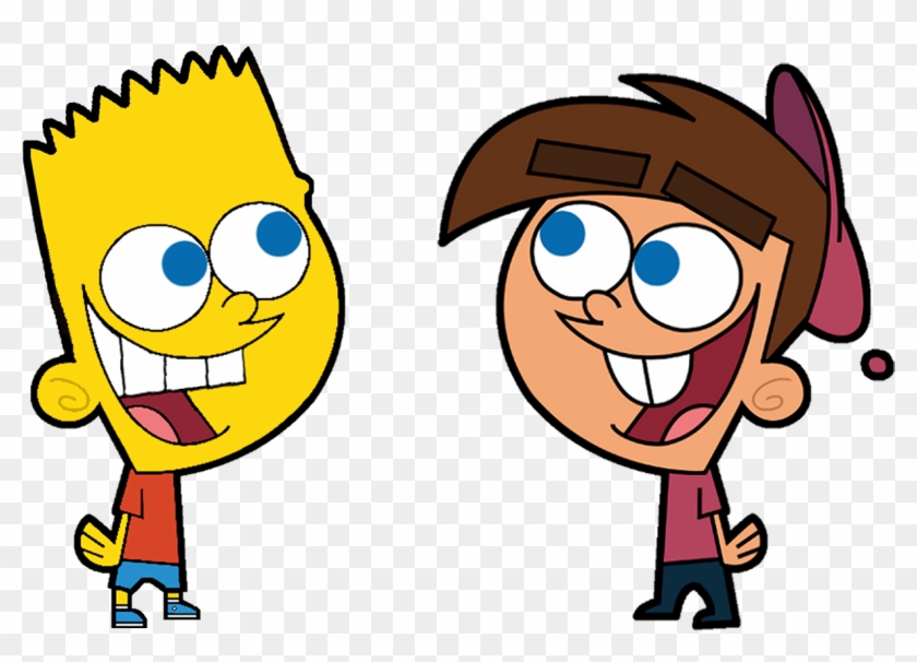 Bart Simpson And Timmy Turner By Arthony70100 - Timmy Turner #650061