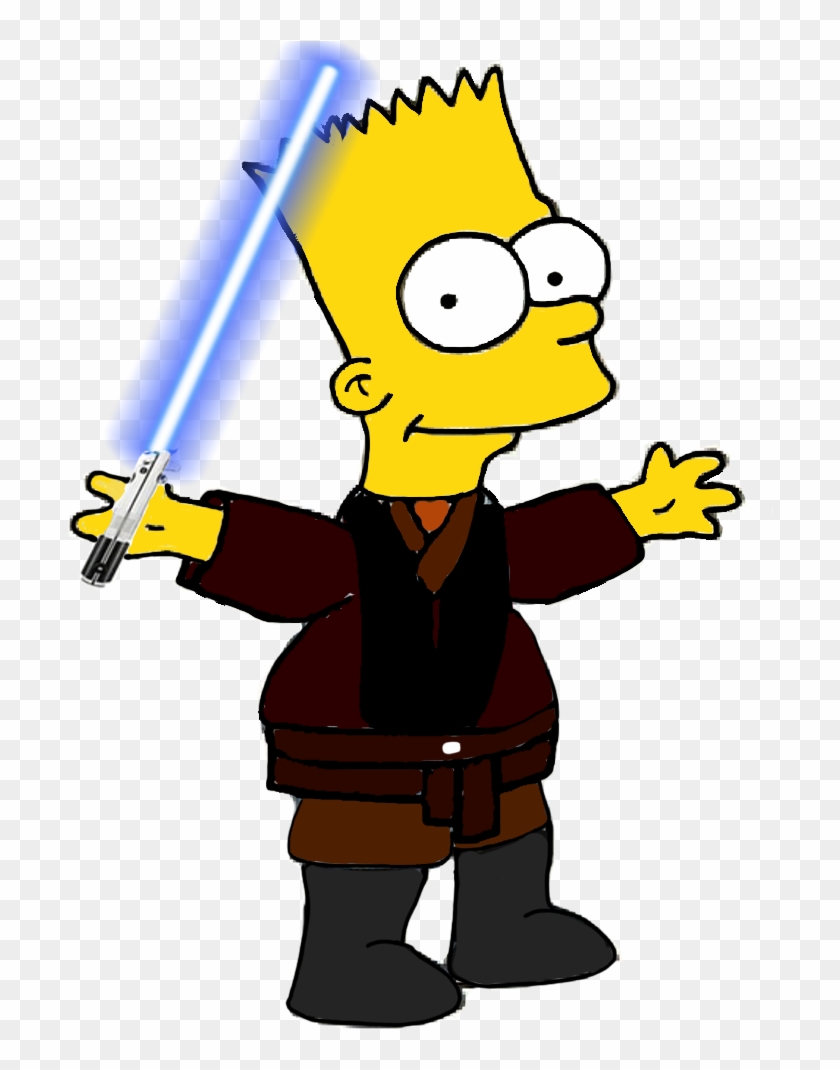 Jedi Knight Bart Simpson By Darthranner83 - Simpson Jedi #650069