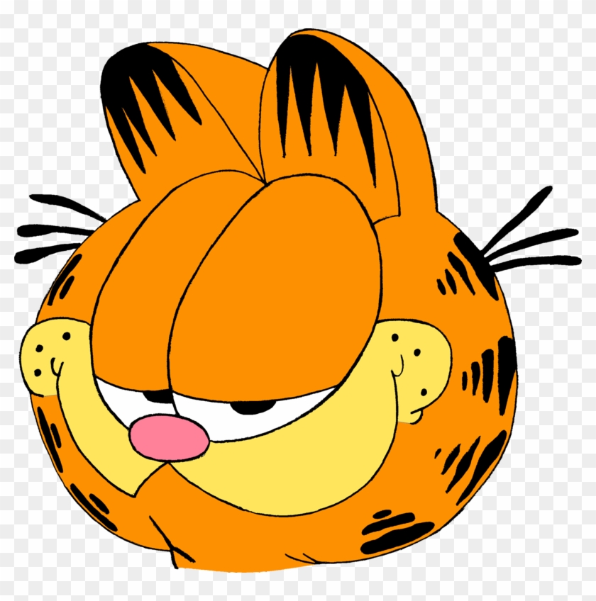 Garfield Couleur T Recadre By Popoquake - Garfield Transparent #650081