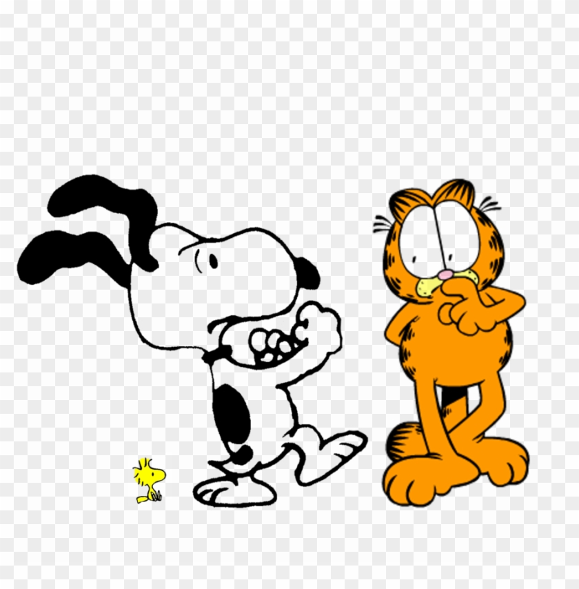 Snoopy Protege Woodstock De Garfield By Bradsnoopy97 - Animated Garfield #650123