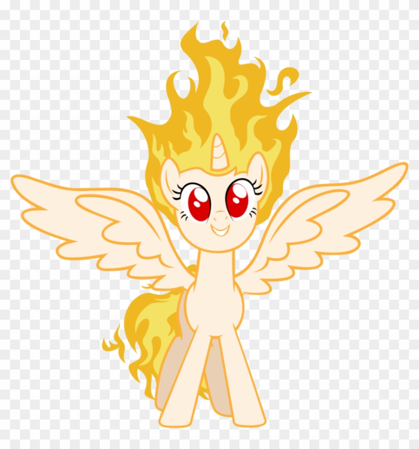 Twilicorn Is On Fire By Mlartspecter - My Little Pony Fire Twilight #650263
