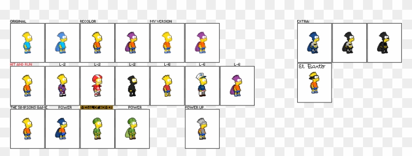 Bart Simpson Games By Metalangelol - Cartoon #650315