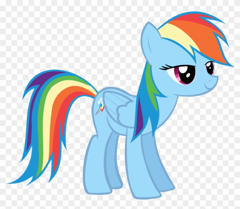 My Little Pony Rainbow Dash Happy #650420