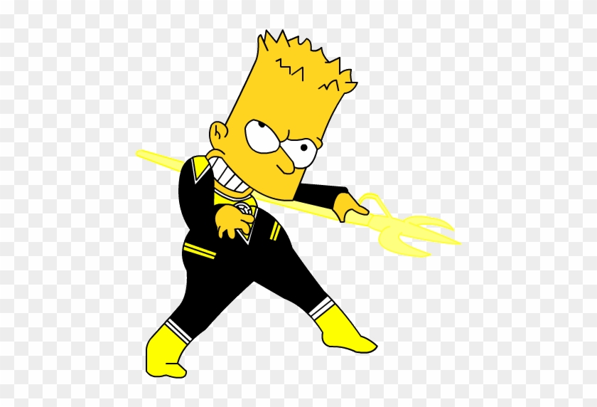 Lanterna Amarelo By Milo619 - Bart Simpson #650425
