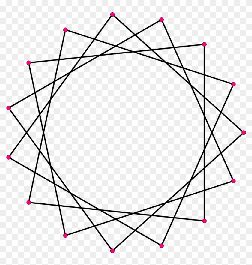 Regular Star Polygon 15-4 - Art #650454