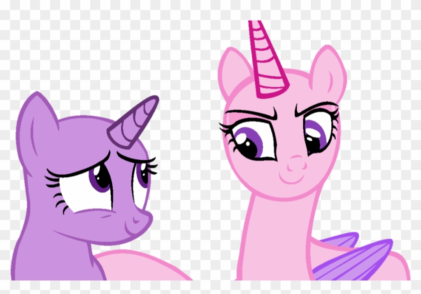 Mlp Base Filly Alicorn - Twilight Sparkle And Cadence Base #650466