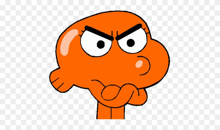 Darwin Looking Mad On You By Josael281999 - Amazing World Of Gumball Darwin Mad #650493
