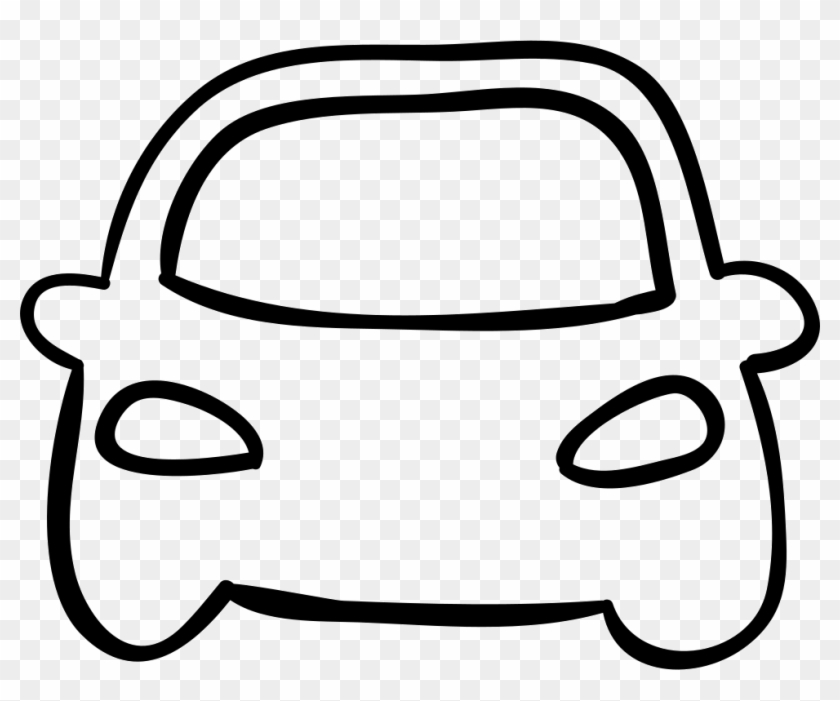 Png File Svg - Clipart Car Front Outline #650510