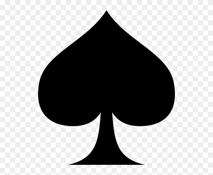 Free Vector Card Pique Clip Art - Spades In Cards #650524