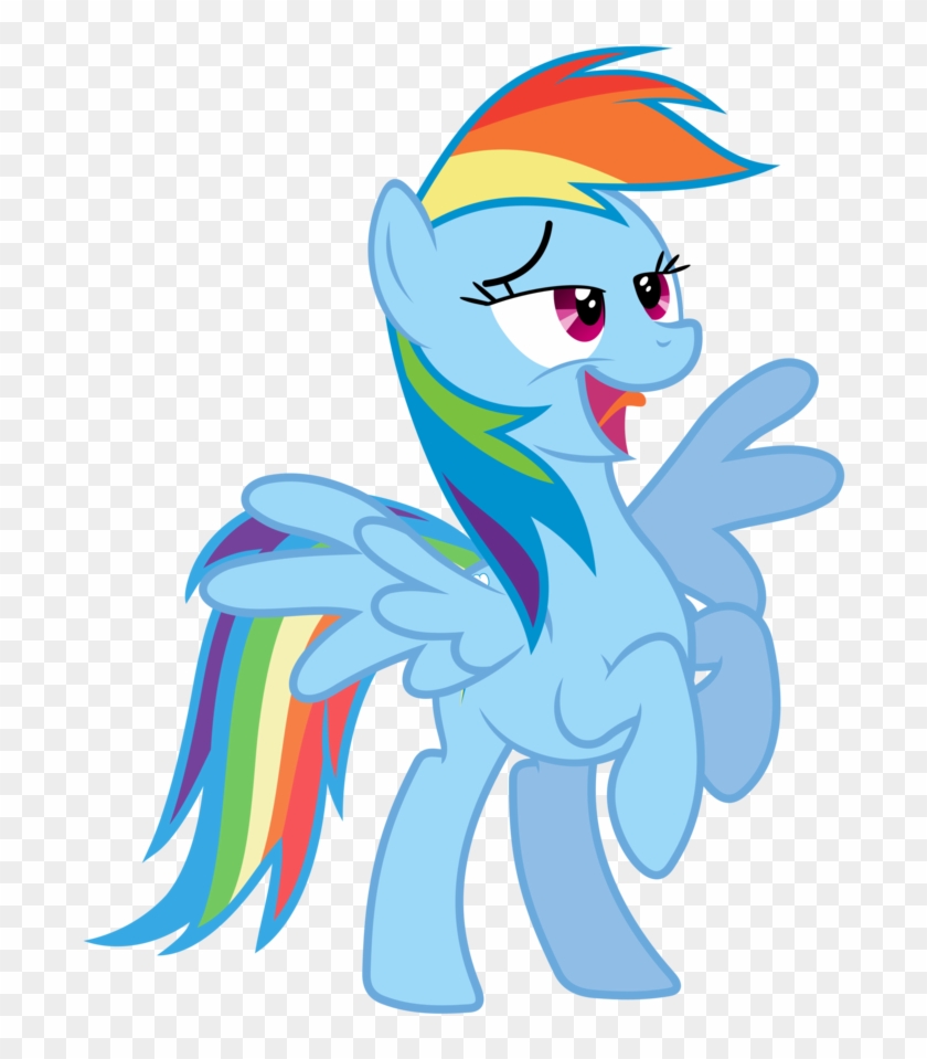 Rainbow Dash My Little Pony Pinkie Pie T-shirt - Rainbow Dash #650557