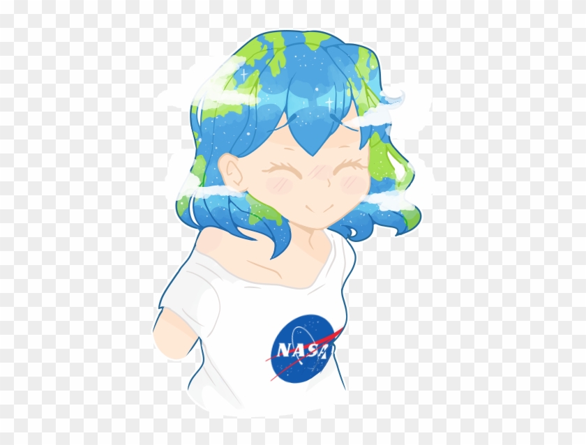 Earth-chan By Piixiep - Earth Chan Transparent #650586