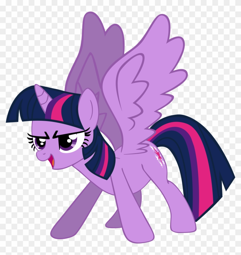 My Little Pony Friendship Is Magic Princess Twilight - Draw Twilight Sparkle With Wings #650652