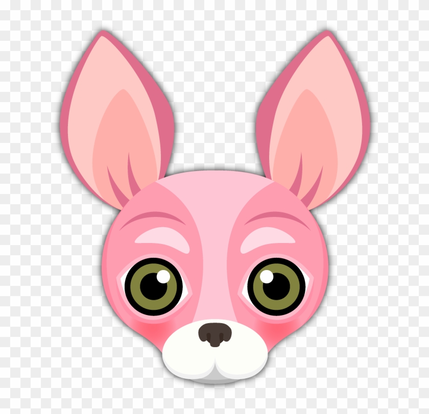 Pink Valentine's Chihuahua Emoji Stickers On The App - Sticker #650667