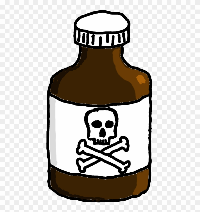 I - Cartoon Poison Bottle Png #650673