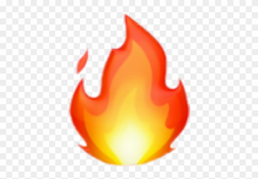 Emoji Fuego Ios Calor Rojo Freetoedit - Emoji Fuoco #650688