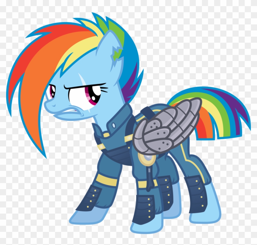 It Heavily Appears That The Wonder Bolts Can Be Expanded - My Little Pony Rainbow Dash Warrior #650725