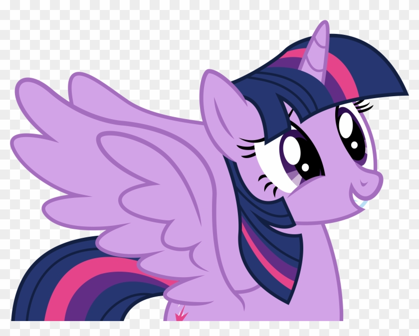 My Little Pony Friendship Is Magic Twilight Sparkle - Twilight Sparkle Alicorn Happy #650744