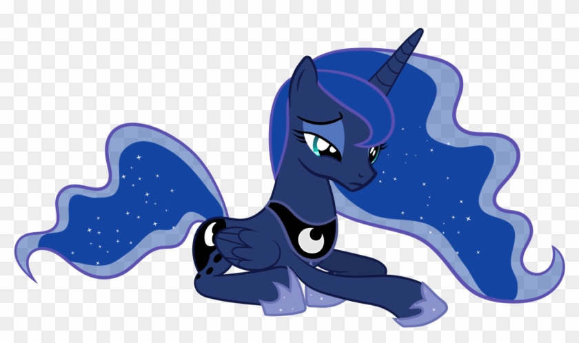 Luna On A Cloud 2 By Mysticalpha On Deviantart - Princess Luna Cute #650933