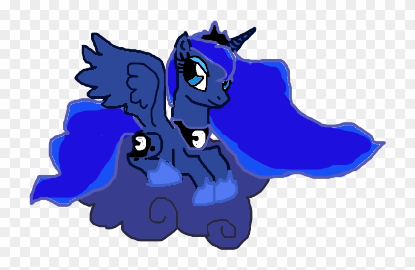 Princess Luna Cloud Vector By Missluckychan29 - Cartoon #650936