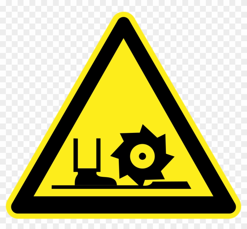 Danger Cutter Toe Loss Warning Sign - Warnung Vor Explosionsfähiger Atmosphäre #650940