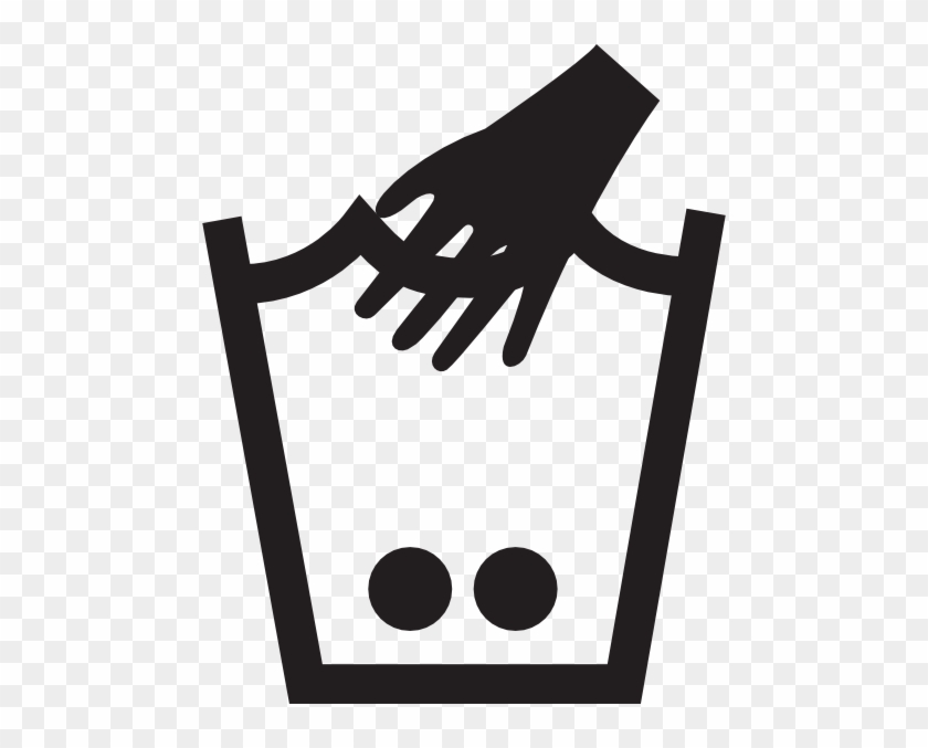 Care Instruction - - Hand Wash Cold Symbol #650965
